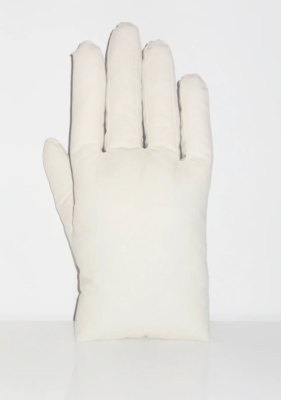 Sohn Hand Pillow, White Natural Canvas