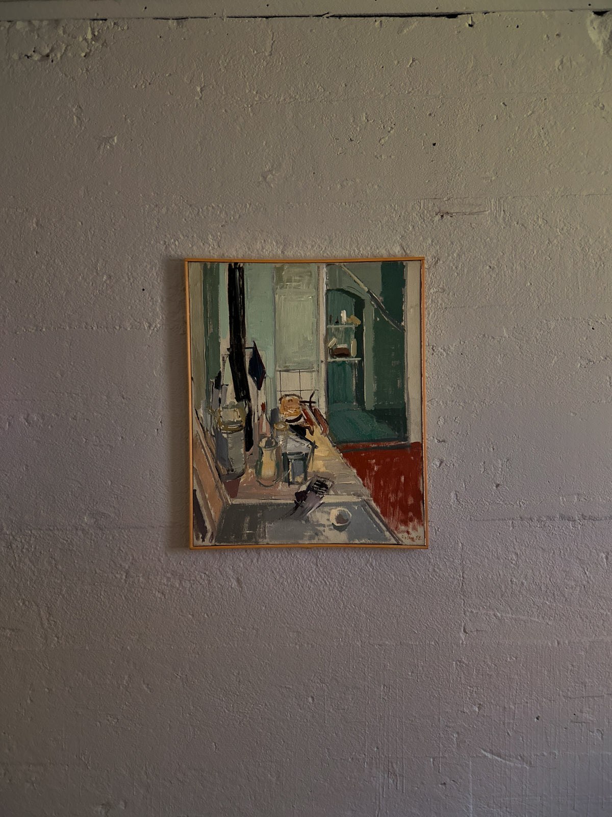 Swedish Studio Interior Still Life, 1958