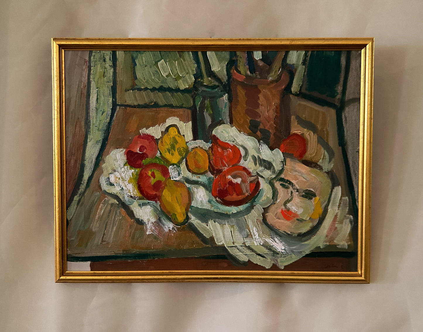 Summer Fruits, Oil on Canvas