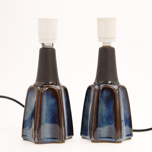 Pair of Søholm Stoneware Table Lamps, Model 1031, Denmark c. 1960 (Coming Soon)