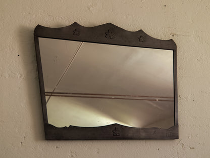Swedish Grace Pewter Mirror by Mattinsson Aktiebolaget, c. 1930