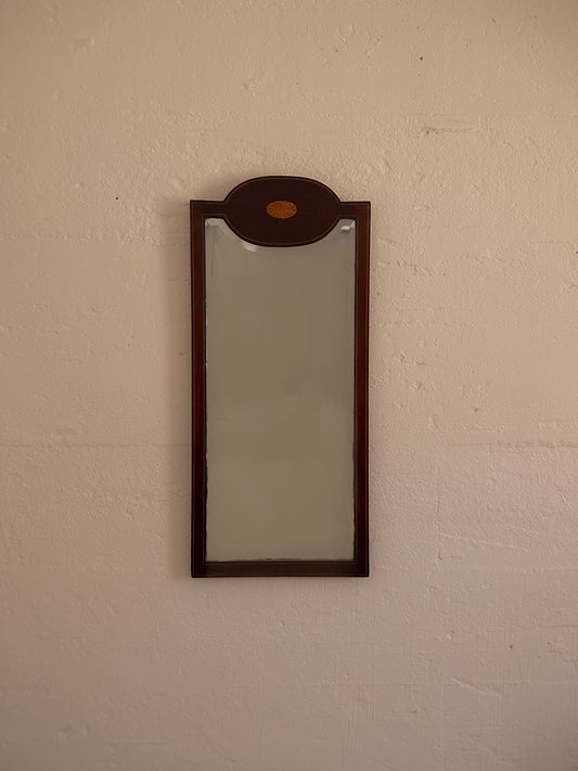 Edwardian Mahogany Inlaid Mirror