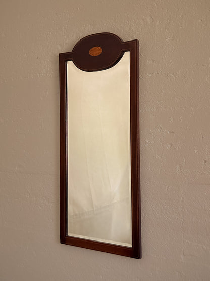 Edwardian Mahogany Inlaid Mirror