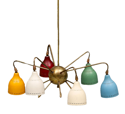 Mid-Century Italian Pendant Lamp c. 1950 (Coming Soon)