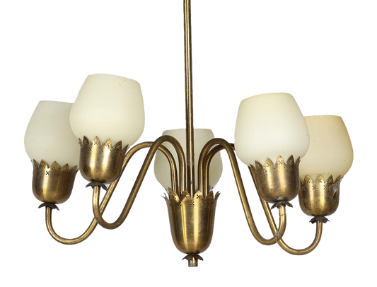 Fog & Mørup Five-Arm Chandelier c. 1950 (Coming Soon)